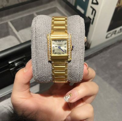 Cartier Tank Francaise Quartz Movement 316L Steel 30.5*36.7/27*32/21.2*25.7MM Watch